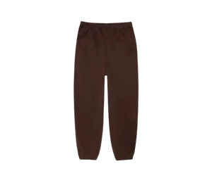 Calça Stussy x Nike 'Stone Washed Fleece Pant Dark Cinder' Marrom – costas