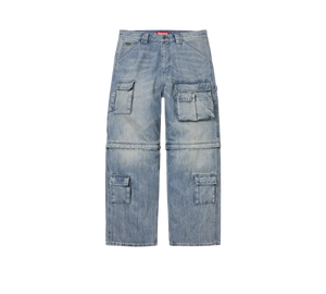 Calça Supreme 'Zip-Off Utility Denim' Jeans