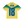 Camisa Corteiz 'Club America Brasil Jersey Yellow' Amarelo – costas