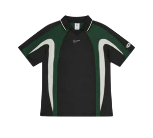 Camisa Nike x Corteiz 'NRG Jersey Black/Forest Green' Preto / Verde – frente