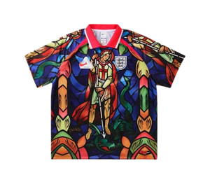 Camisa Palace x Nike 'England Dri-FIT Football Jersey Bright Crimson' Vermelho – frente