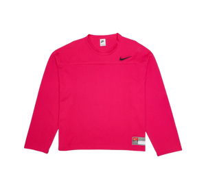 Camisa Stussy x Nike 'Dri-FIT Mesh Jersey Fireberry' Rosa – frente