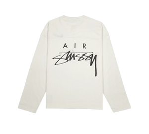 Camisa Stussy x Nike 'Dri-FIT Mesh Jersey Sail' Branco – costas