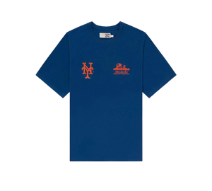 Camiseta Aimé Leon Dore x New York Mets 'Unisphere Tee Blue' Azul – frente