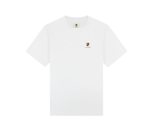 Camiseta Aimé Leon Dore x Porsche 'Fleet Tee White' Branco – frente