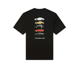 Camiseta Aimé Leon Dore x Porsche 'Fleet Tee Black' Preto – costas