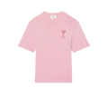 Image for Camiseta Ami Paris 'Ami De Coeur Tonal Boxy Fit T-Shirt Pale Pink' Rosa