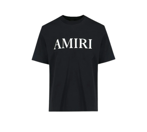 Camiseta AMIRI 'Core Logo Tee Black/White' Preto / Branco – frente
