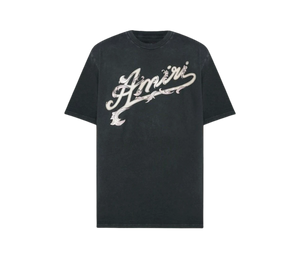 Camiseta AMIRI 'Filigree Tee Black' Preto – frente