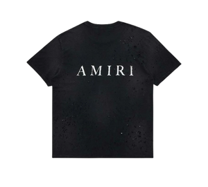 Camiseta AMIRI 'Washed Shotgun Tee Black' Preto – costas