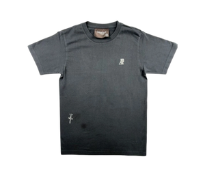 Camiseta AP x Travis Scott 'Vintage Tee Black' Preto – frente