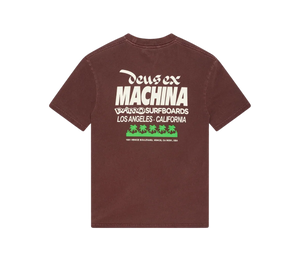 Camiseta Deus Ex Machina 'Primo Tee' Marrom