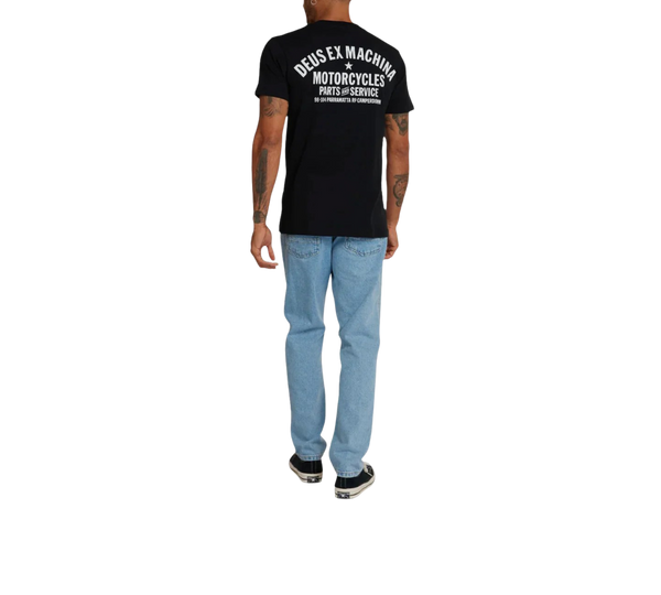 Camiseta Deus Ex Machina 'Address Camperdown Black' Preto