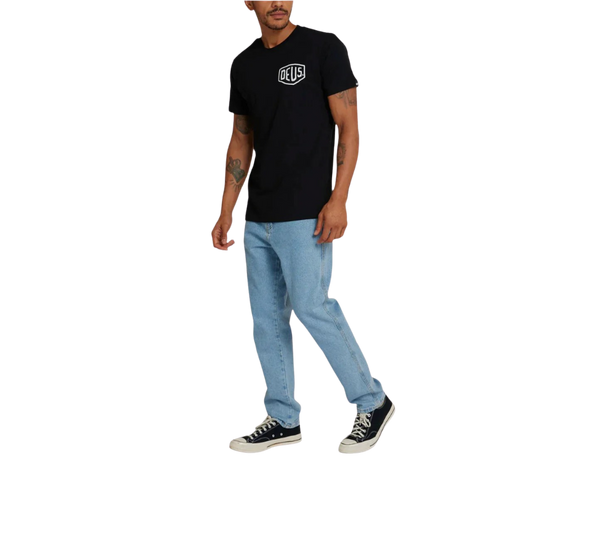 Camiseta Deus Ex Machina 'Address Camperdown Black' Preto