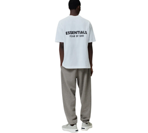 Camiseta Fear of God Essentials 'Classic Short Sleeve Bright White' Branco