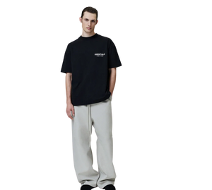 Camiseta Fear of God Essentials Classic Short Sleeve 'Jet Black' Preto