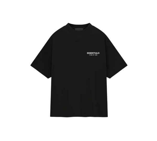 Camiseta Fear of God Essentials 'Oversized Jersey Crewneck Black' Preta