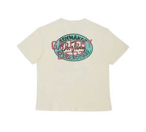 Camiseta Gallery Dept. 'Dead Batteries Tee Antique White' Branco – costas
