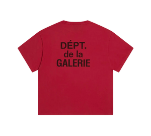 Camiseta Gallery Dept. 'French Tee Red' Vermelho – costas