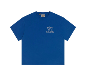 Camiseta Gallery Dept. 'French Tee Royal Blue' Azul – frente