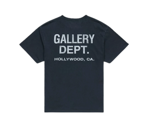 Camiseta Gallery Dept. 'Souvenir T-Shirt Black White' Preto / Branco – costas