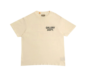 Camiseta Gallery Dept. 'Souvenir T-Shirt Cream/Orange' Creme / Laranja – frente