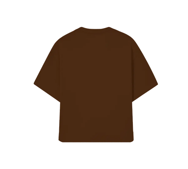 Camiseta Midas Touch 'Handwritten' Marrom