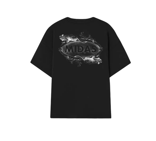 Camiseta Midas Touch 'Saguinus Sculpture' Preto