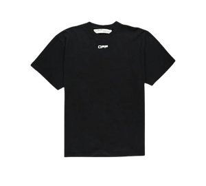 Camiseta Off-White 'Slim Fit Airport Tape T-shirt Black' Preto – frente
