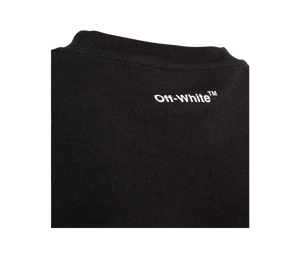 Camiseta Off-White 'Arrows Print T-Shirt Black/White' Preto / Branco – costas