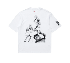 Camiseta Off-White x Jordan 'T-shirt White' Branco – frente