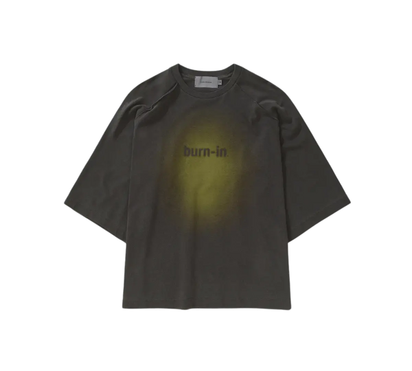 Camiseta Quadro Creations 'Burn In Oversized Raglan Stoned Acid Green' Verde