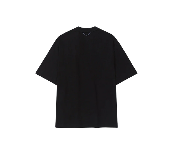 Camiseta Quadro Creations 'Partículas Boxy Black' Preto