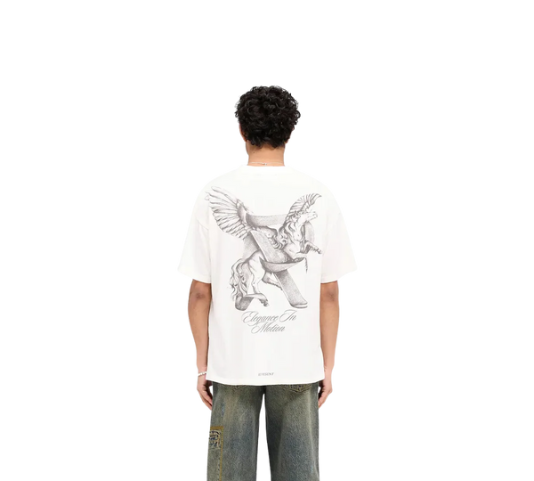 Camiseta Represent 'Elegance in Motion Flat White' Branco