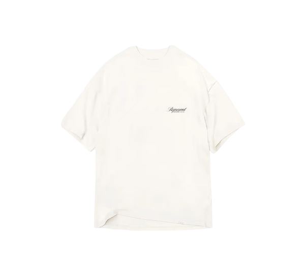Camiseta Represent 'Owners Club Script Flat White' Branco