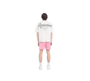 Camiseta Represent 'Owners Club Script Flat White' Branco