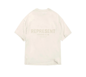 Camiseta Represent 'Owners Club Buttercream' Bege