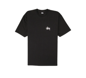 Camiseta Stussy 'Basic T-shirt Black' Preto – frente