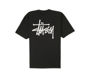Camiseta Stussy 'Basic T-shirt Black' Preto – costas