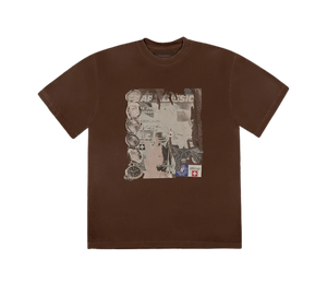 Camiseta Travis Scott CJ x Audemars Piguet 'Classic Tee Red' Vermelho – frente