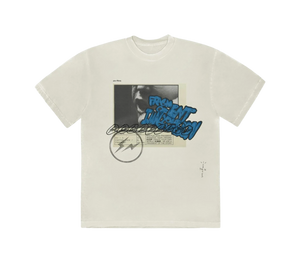Camiseta Travis Scott x Fragment 'Manifest T-shirt White' Branco – frente