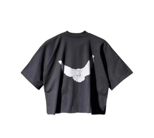 Camiseta Yeezy x GAP 'Dove No Seam Tee Black' Preto