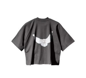 Camiseta Yeezy x GAP 'Dove No Seam Tee Dark Grey' Cinza – foto 2