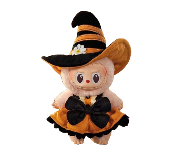 Chaveiro Pop Mart Labubu 'Magic of Pumpkin Mokoko'
