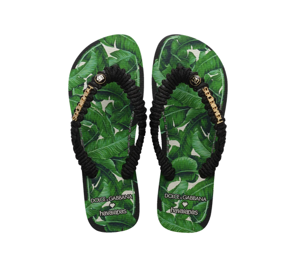 Chinelo Havaianas Dolce&Gabbana 'Banano' Verde