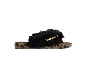 Chinelo Havaianas Dolce&Gabbana Faux Fur 'Rose Gold' – foto 2