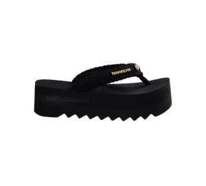 Chinelo Havaianas Dolce&Gabbana 'Top Chuncky' Preto – foto 2