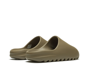 Chinelo Slide Adidas Yeezy Slide 'Earth Brown' Marrom – par de costas