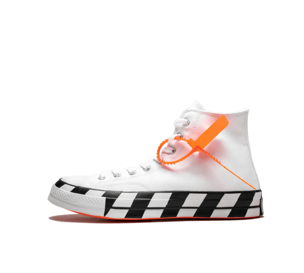 Tênis Converse Chuck Taylor 'All-Star 70s Hi x Off-White' 'Branco / Preto'