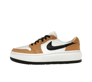 Tênis Nike Air Jordan 1 Elevate Low Feminino 'Rookie of the Year' Bege / Preto – vista lateral